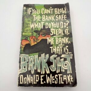 Vintage Bank Shot Donald E Westlake 1972 Futura Paperback Thriller Fiction Novel